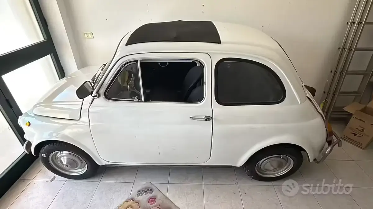 Usata Fiat 500 1970 Bianco Utilitaria