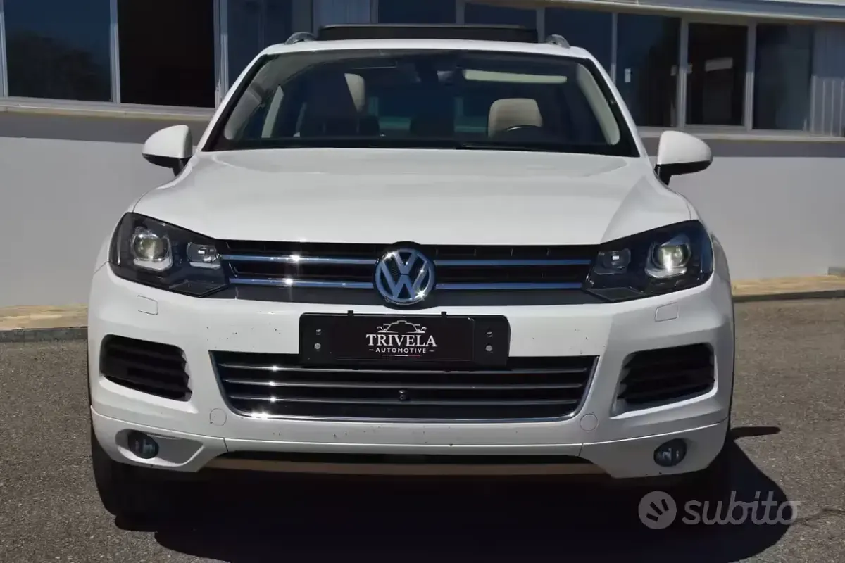 Usata VW Touareg 239 CV (175 kW) 2011 Bianco SUV