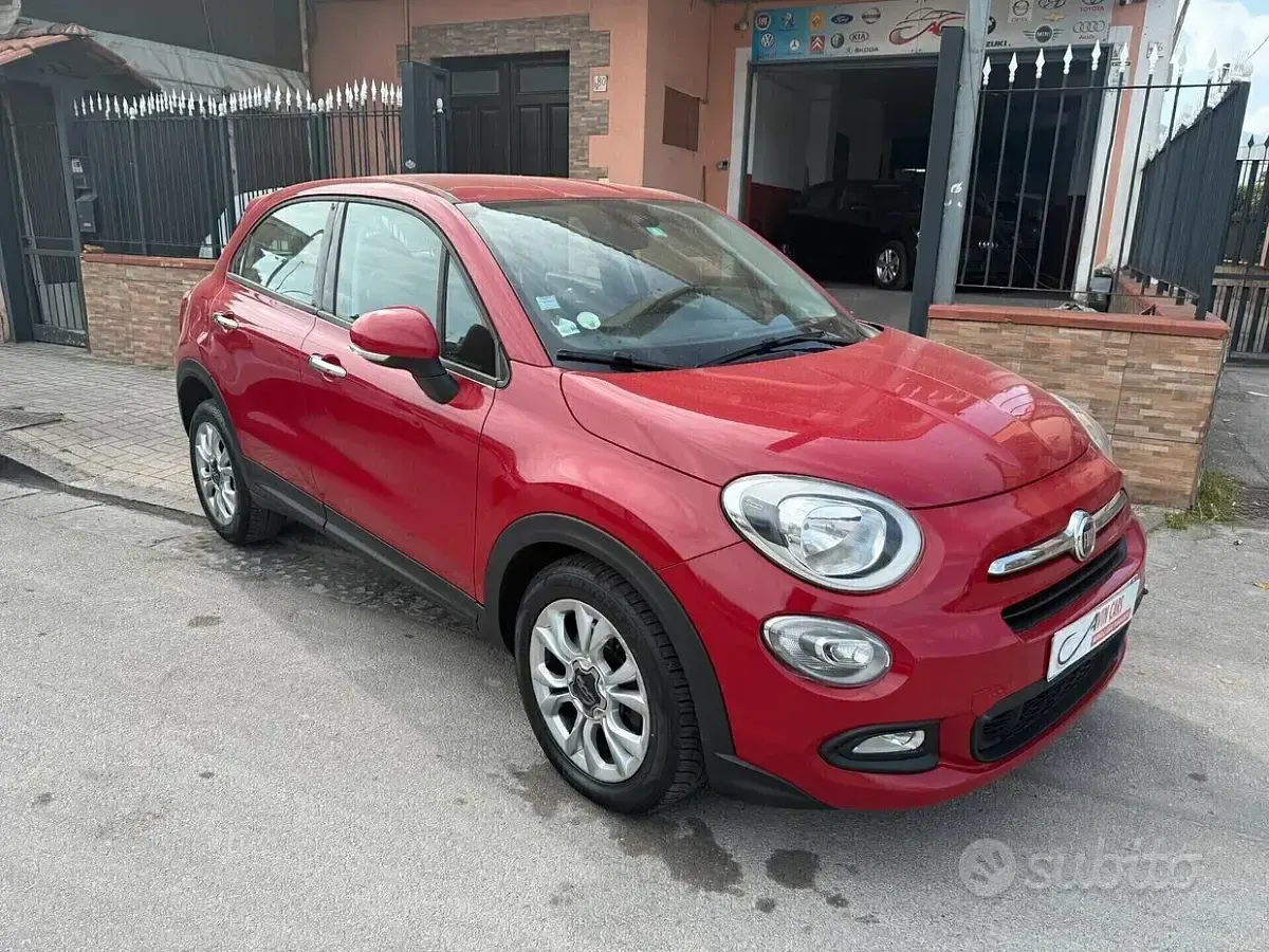 Usata Fiat 500X Lounge 95 CV (69 kW) 2016 Rosso SUV