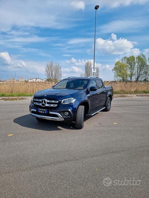 Usata Mercedes X350 258 CV (189 kW) 2019 Blu Pick-up