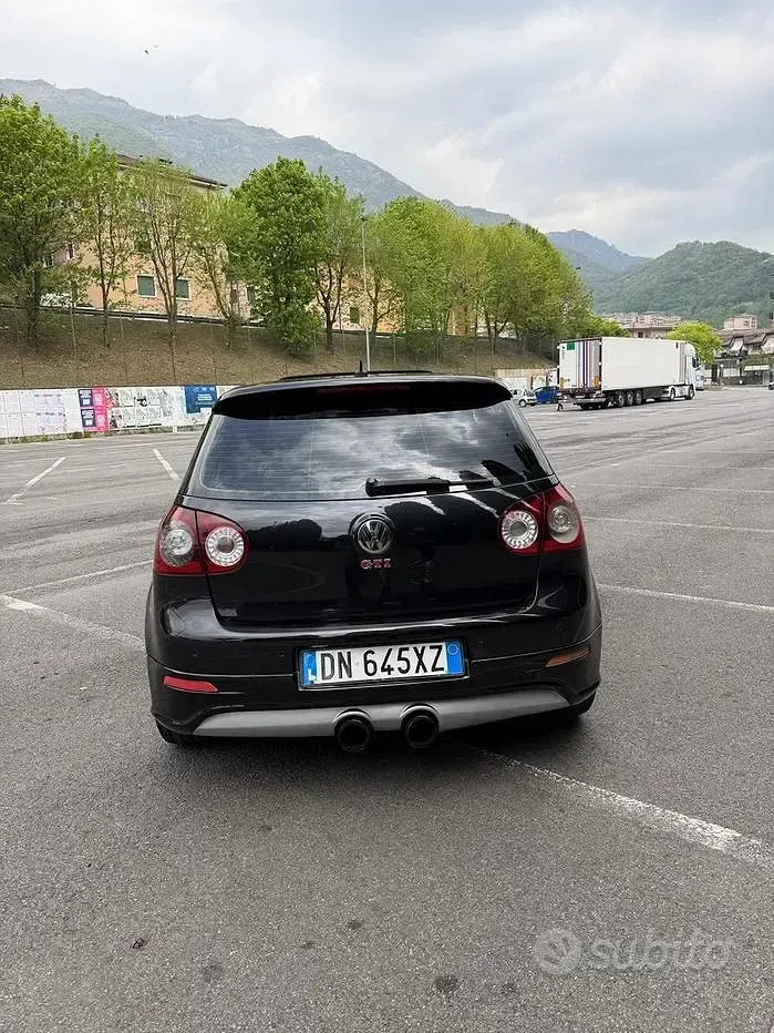 Usata VW Golf VI GTI 200 CV (147 kW) 2008 Nero Utilitaria