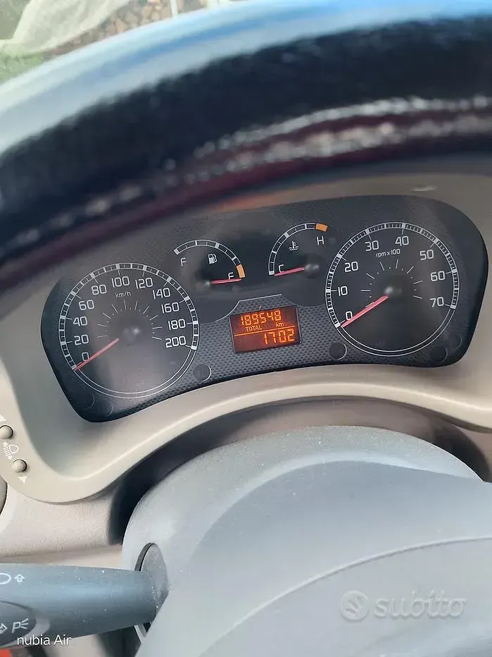 Usata Fiat Panda 60 CV (44 kW) 2008 Rosso Utilitaria