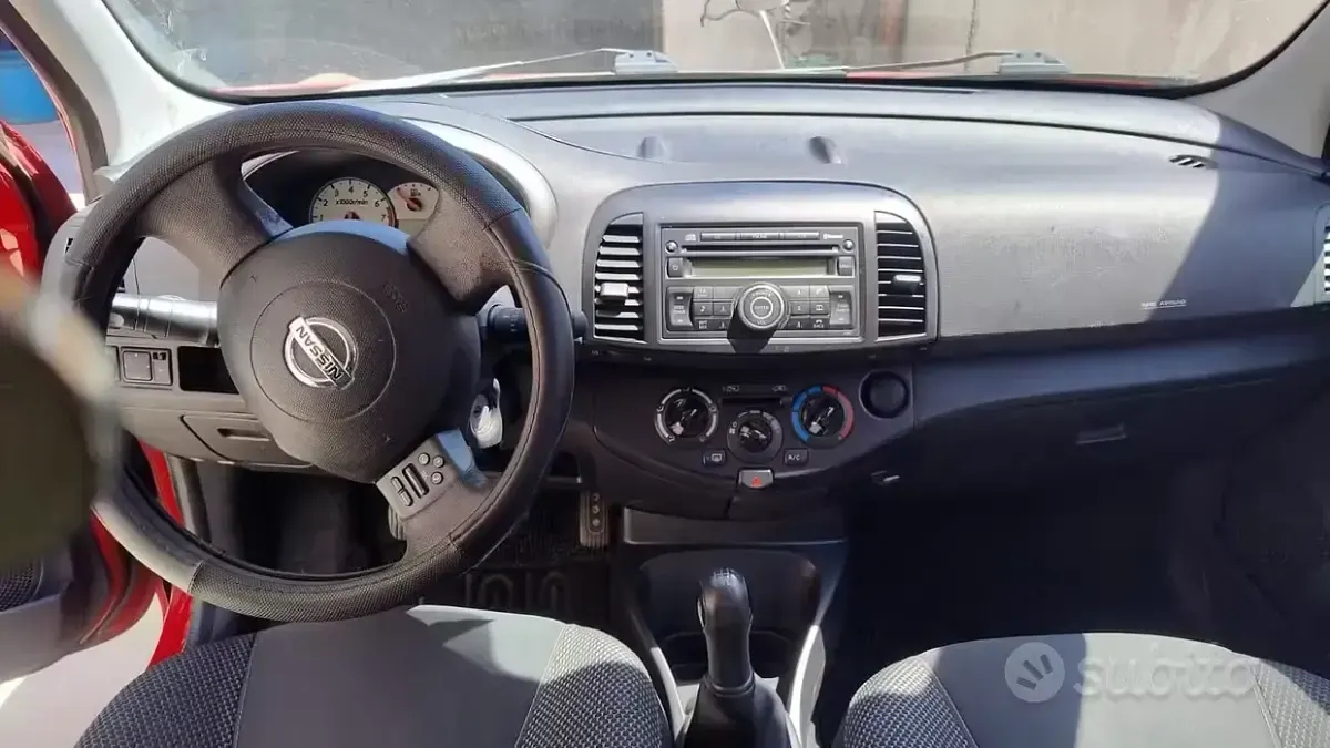 Usata Nissan Micra 80 CV (58 kW) 2008 Rosso Berlina