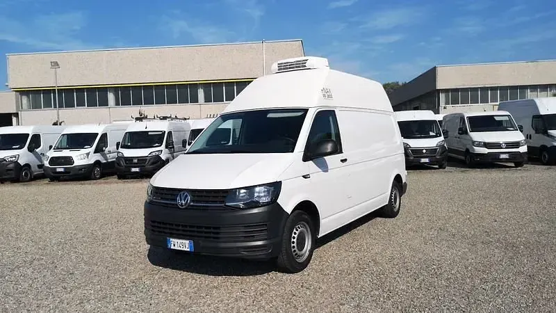 Usata VW Transporter 150 CV (110 kW) 2019 Bianco Furgone