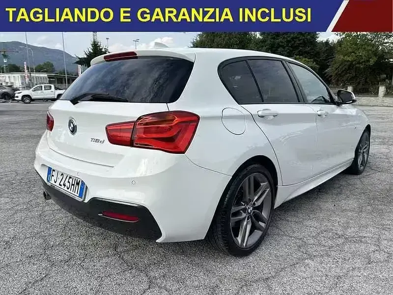 Usata BMW 118 M Sport 150 CV (110 kW) 2017 Bianco Berlina