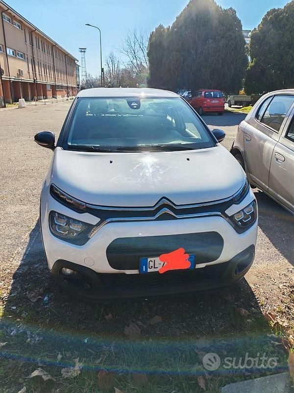 Usata Citroën C3 Feel 102 CV (75 kW) 2022 Bianco Utilitaria
