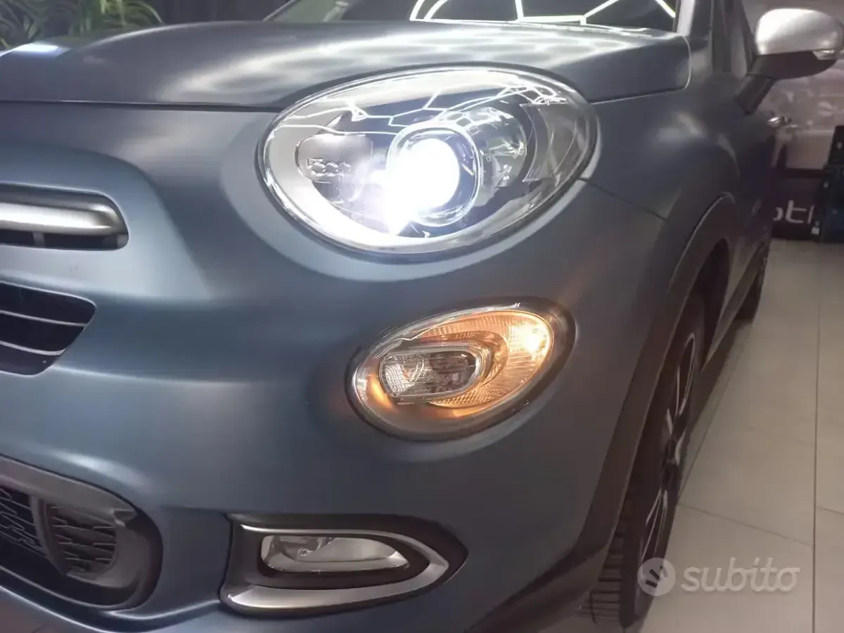 Usata Fiat 500X Mirror 110 CV (80 kW) 2018 Blu SUV