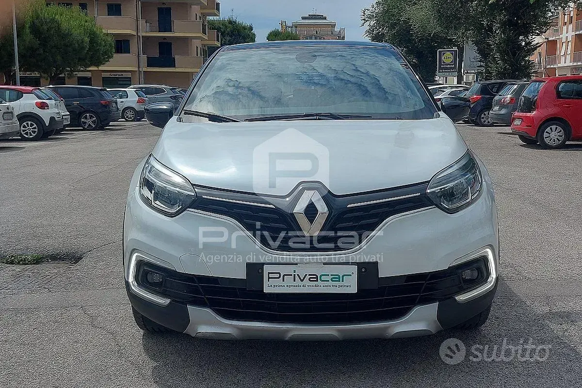 Usata Renault Captur Intens 90 CV (66 kW) 2018 Bianco SUV