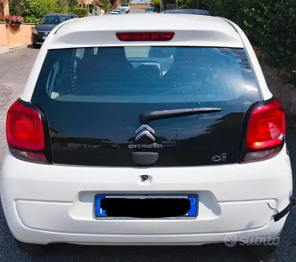 Usata Citroën C1 69 CV (50 kW) 2016 Bianco Utilitaria