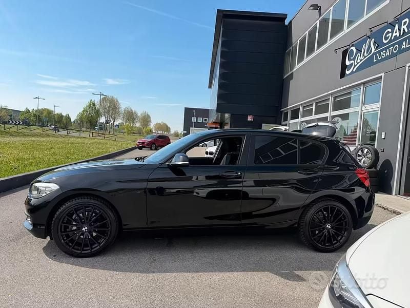 Usata BMW 116 M Sport 109 CV (80 kW) 2017 Nero Utilitaria