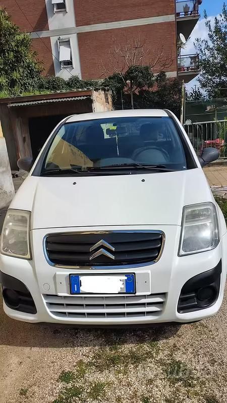 Usata Citroën C2 70 CV (51 kW) 2009 Bianco Utilitaria