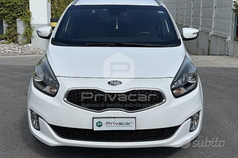 Usata Kia Carens 115 CV (84 kW) 2014 Bianco Monovolume