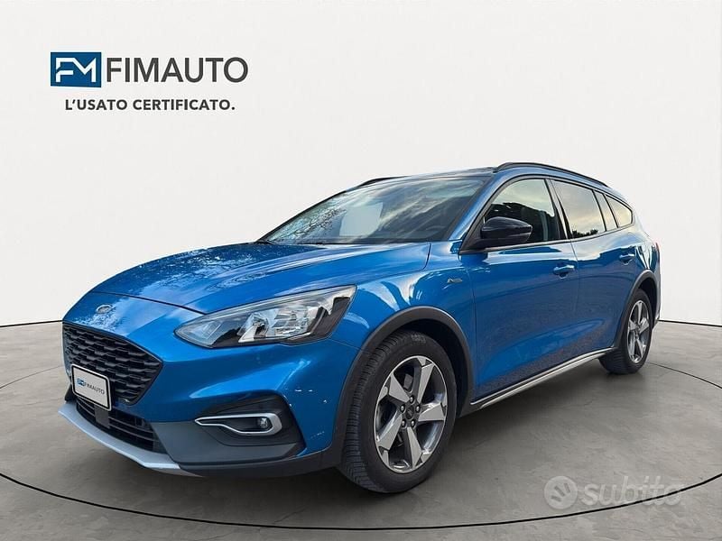 Usata Ford Focus Active 120 CV (88 kW) 2021 Blu Station wagon