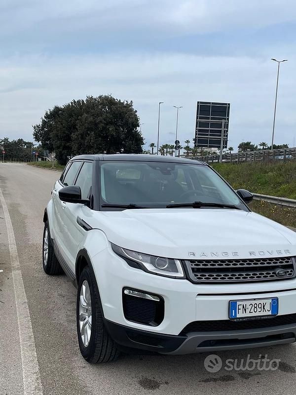 Usata Land Rover Range Rover evoque 2018 Bianco Monovolume