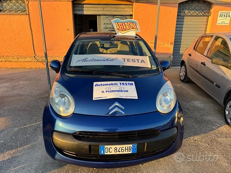 Usata Peugeot 107 54 CV (39 kW) 2006 Blu Utilitaria