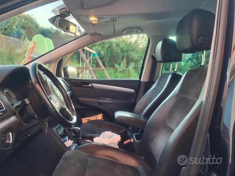 Usata VW Sharan 170 CV (125 kW) 2012 Nero Monovolume