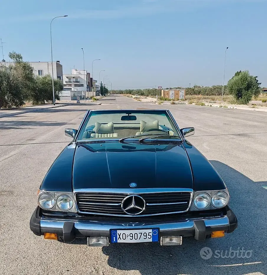 Usata Mercedes SL450 217 CV (159 kW) 1970 Nero Cabrio