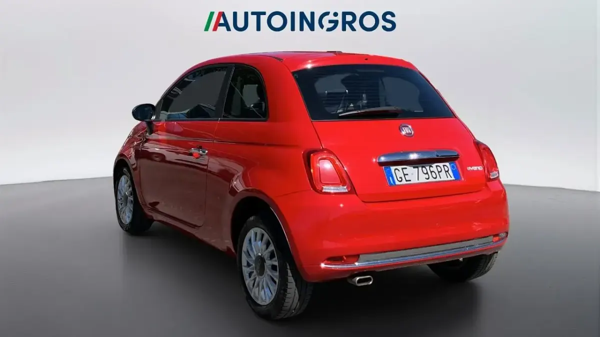 Usata Fiat 500 Lounge 70 CV (51 kW) 2021 Rosso Utilitaria