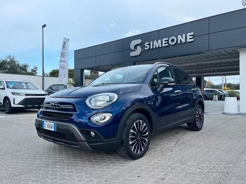 Usata Fiat 500X Cross 130 CV (95 kW) 2022 Blu SUV