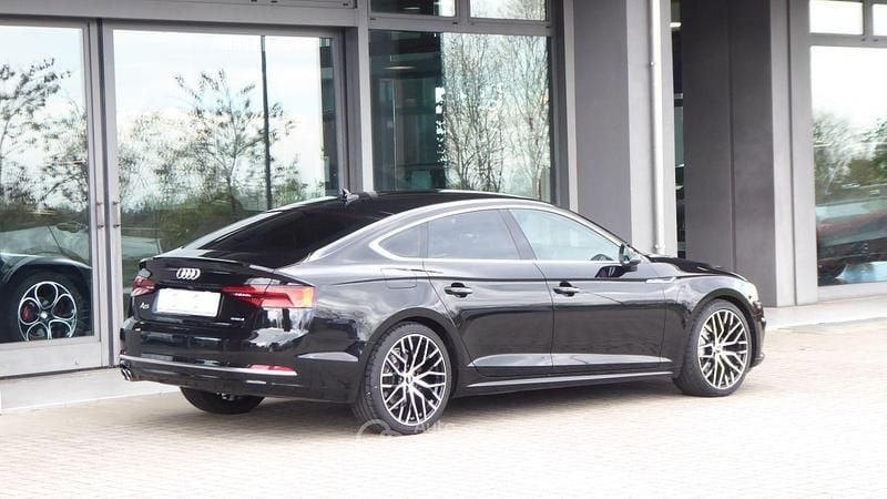 Usata Audi A5 Sportback Sport 190 CV (139 kW) 2017 Nero Utilitaria