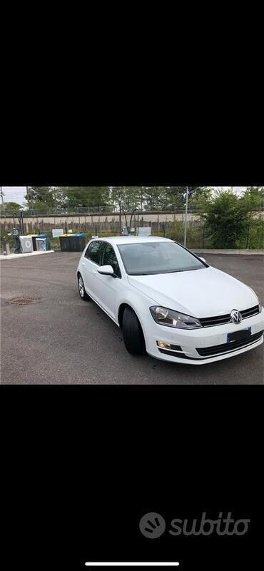 Usata VW Golf VII 150 CV (110 kW) 2016 Bianco Berlina