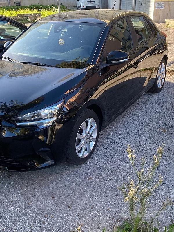Usata Opel Corsa 75 CV (55 kW) 2022 Nero Berlina
