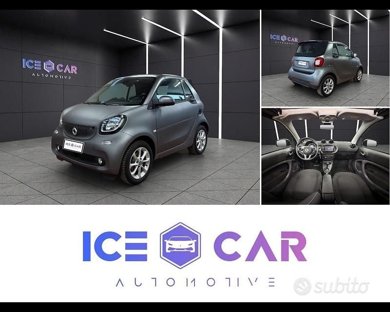 Grigio Usata 2019 Smart ForTwo Cabrio Passion Cabrio | 13.480 € (Super prezzo) - Immagine 1/4