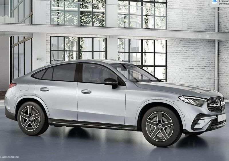 Nuova Mercedes GLC220 AMG line 197 CV (144 kW) 2026 Argento Coupé
