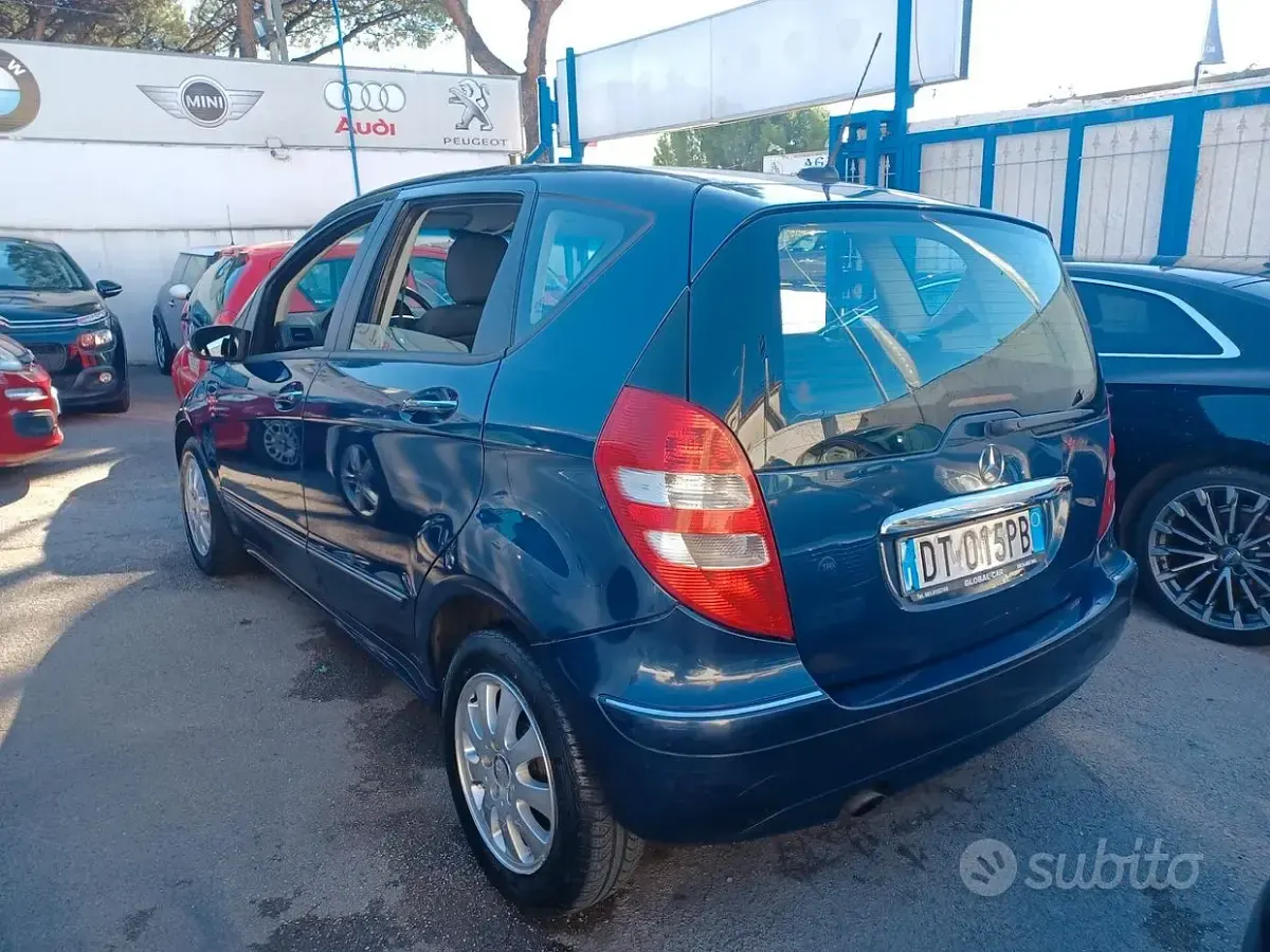 Usata Mercedes A150 Elegance 95 CV (69 kW) 2008 Blu Berlina