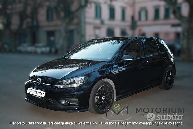 Usata VW Golf VII Sport 116 CV (85 kW) 2018 Nero Berlina