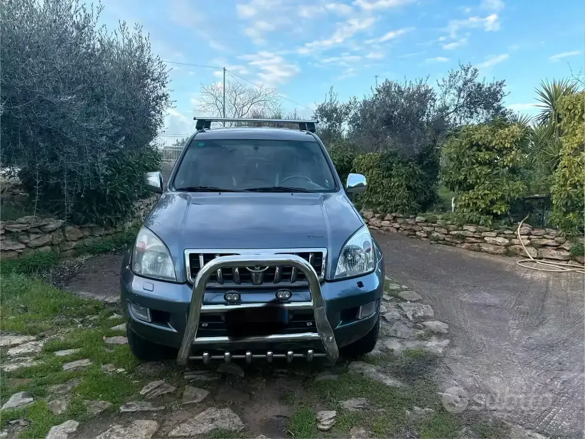 Usata Toyota Land Cruiser 173 CV (127 kW) 2007 Blu SUV