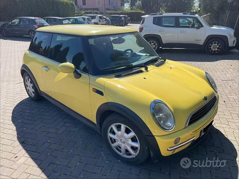 Usata Mini One D 2003 Giallo Utilitaria