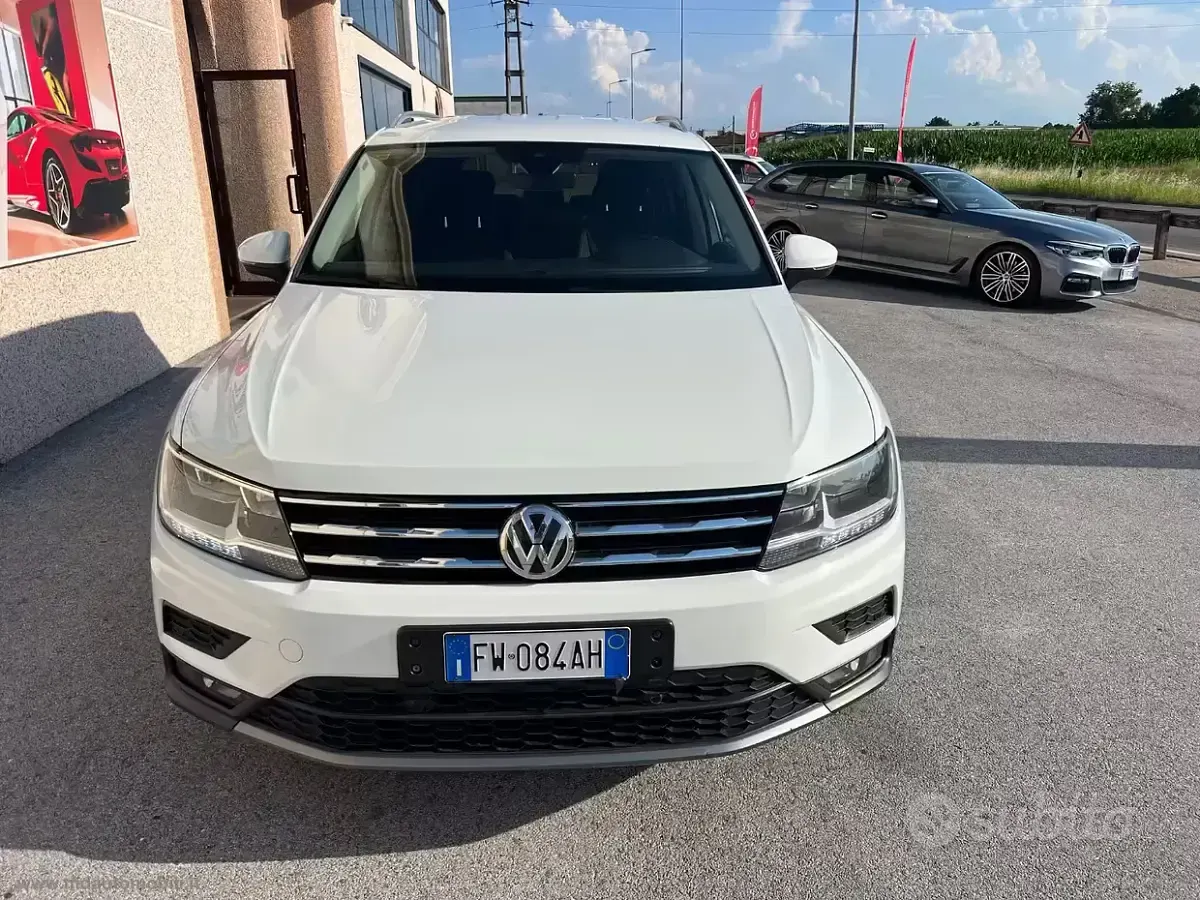 Usata VW Tiguan Advance 150 CV (110 kW) 2019 Bianco SUV