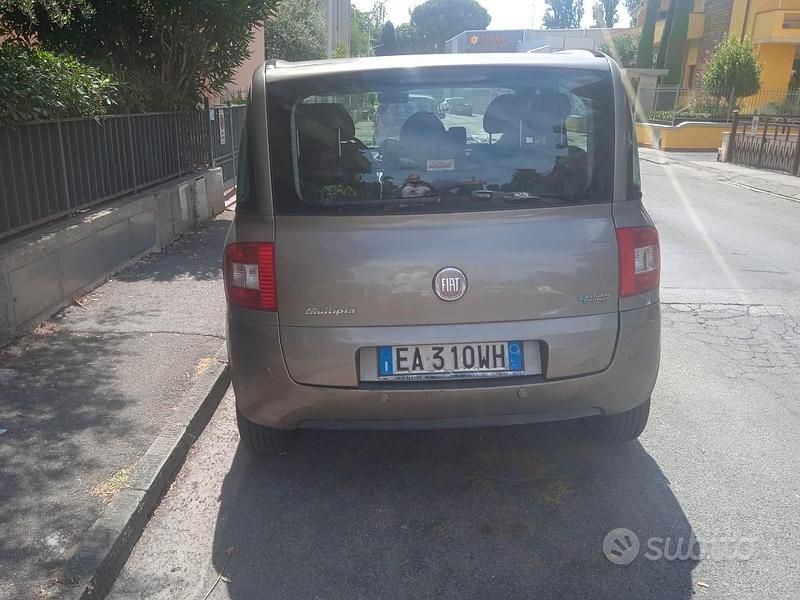 Usata Fiat Multipla Dynamic 103 CV (75 kW) 2010 Marrone Monovolume