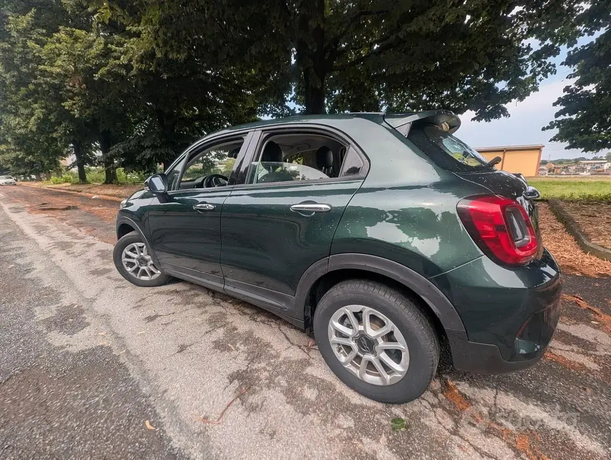 Usata Fiat 500X Cross 120 CV (88 kW) 2019 Verde SUV