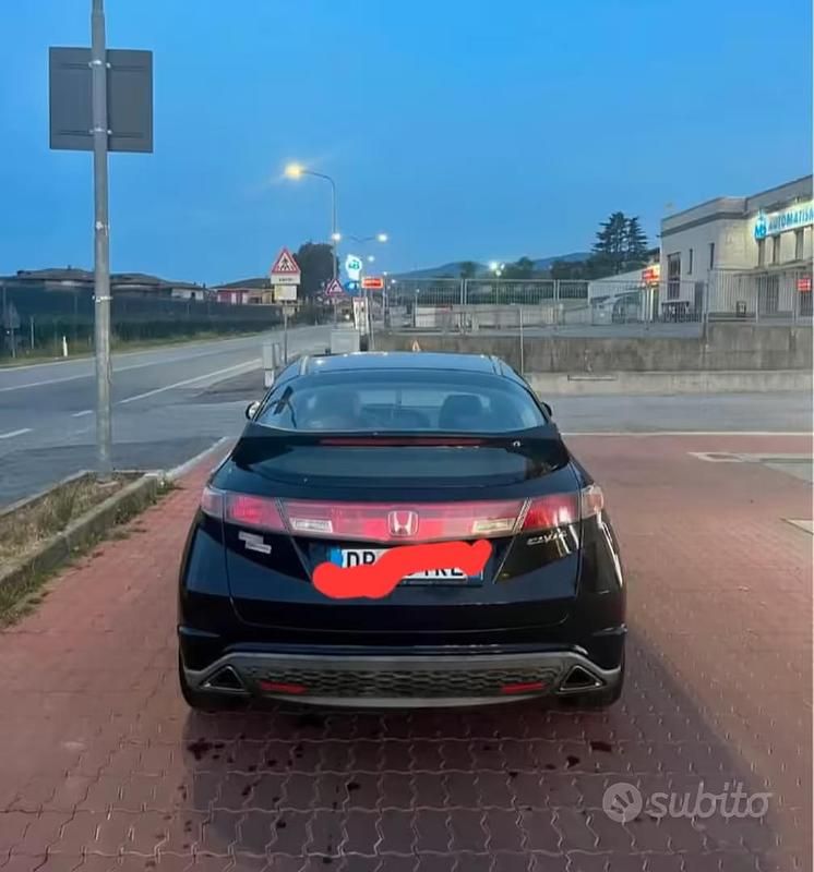 Usata Honda Civic 75 CV (55 kW) 2008 Nero Coupé