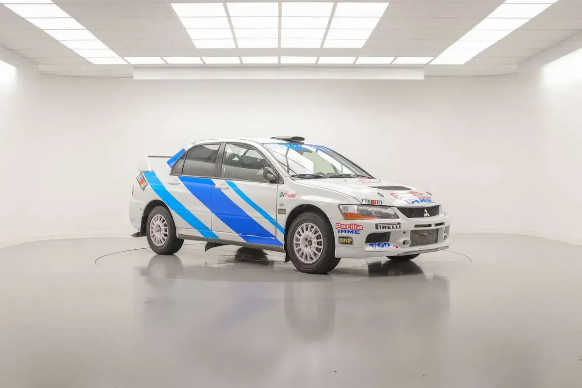 Usata Mitsubishi Lancer 280 CV (205 kW) 2007 Bianco Berlina