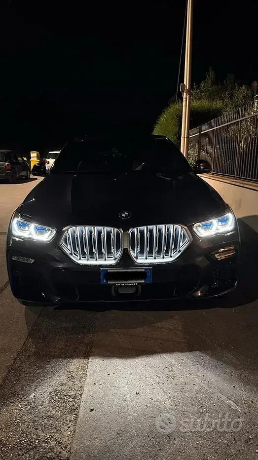 Usata BMW X6 M Sport 340 CV (250 kW) 2021 Blu SUV