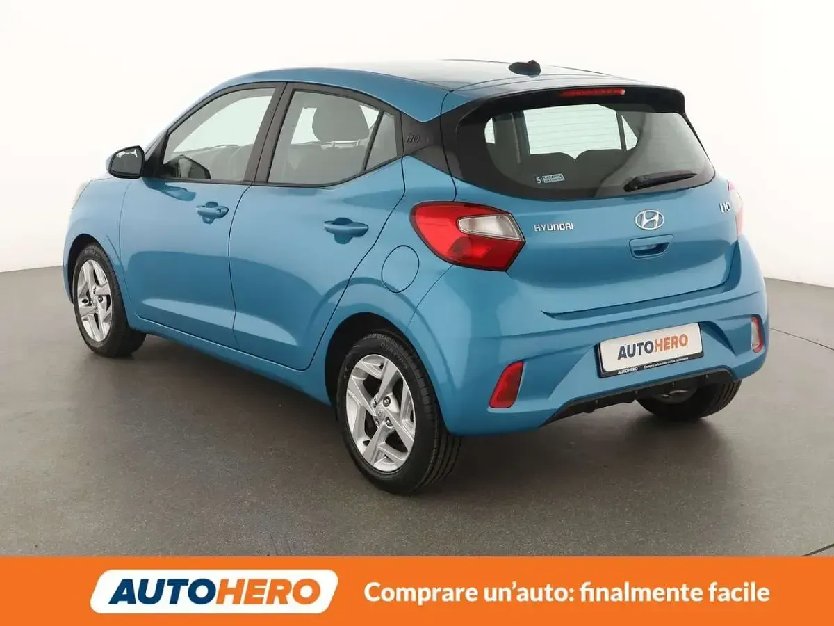 Usata Hyundai i10 67 CV (49 kW) 2020 Blu/azzurro Utilitaria