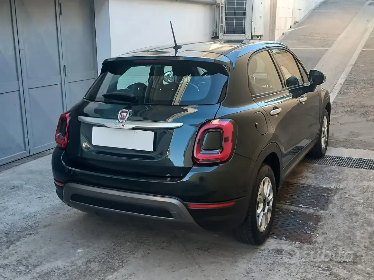 Usata Fiat 500X Cross 120 CV (88 kW) 2020 Verde SUV
