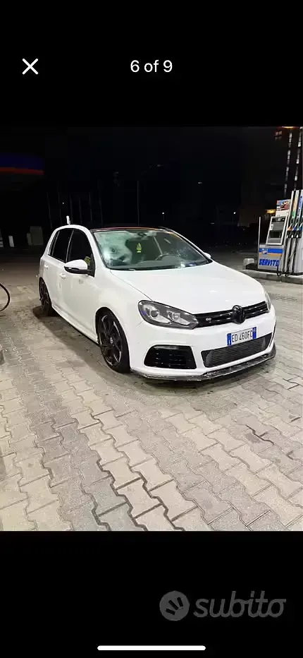 Usata VW Golf VI 210 CV (154 kW) 2010 Bianco Utilitaria