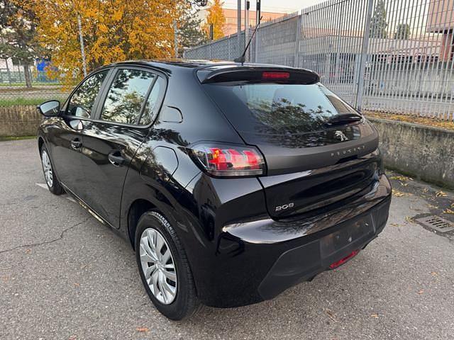 Usata Peugeot 208 Active 75 CV (55 kW) 2022 Nero metallizzato Utilitaria