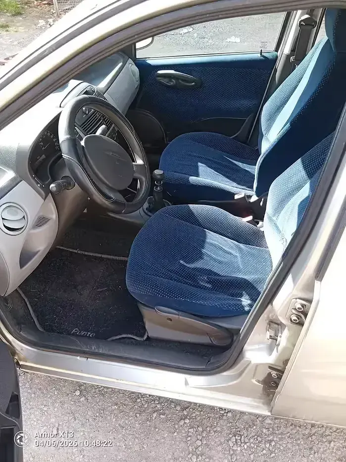 Usata Fiat Punto 80 CV (58 kW) 2001 Grigio Utilitaria