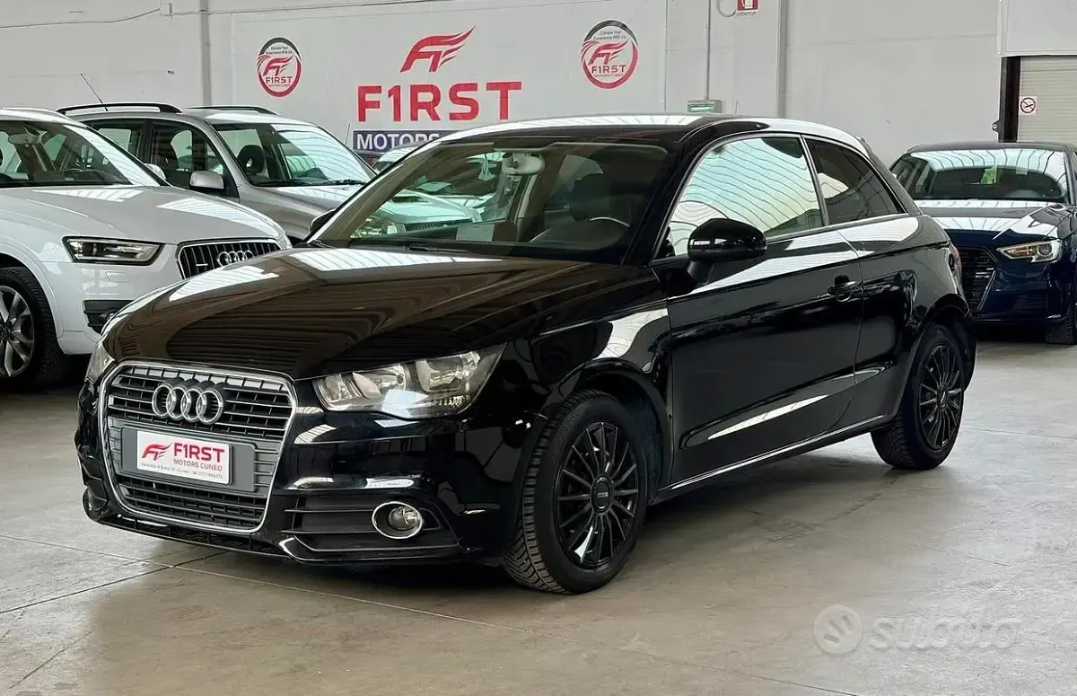 Usata Audi A1 S-Line 90 CV (66 kW) 2014 Nero Utilitaria