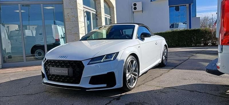 Usata Audi TT Roadster S-Line 245 CV (180 kW) 2021 Bianco Cabrio