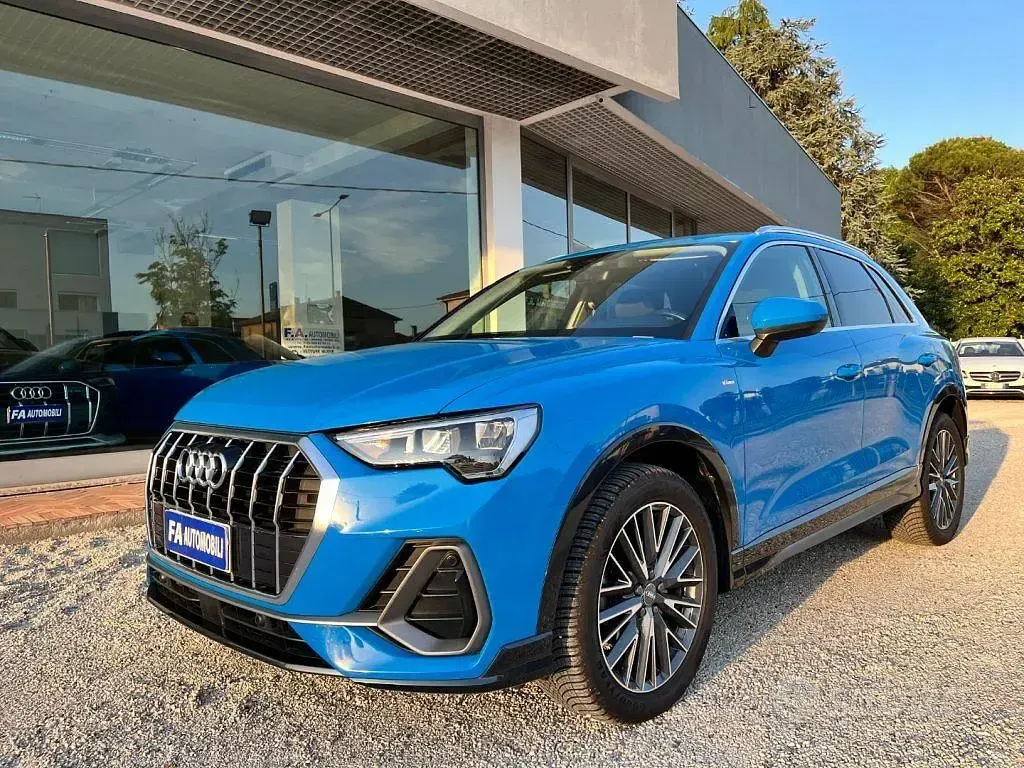 Usata Audi Q3 S-Line 150 CV (110 kW) 2020 Bluazzurro SUV