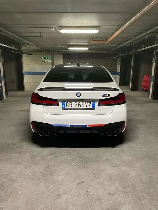 Usata BMW M5 Competition Edition 625 CV (459 kW) 2020 Bianco Berlina