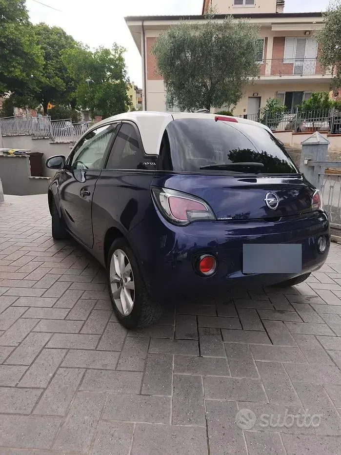 Usata Opel Adam 87 CV (63 kW) 2018 Blu Utilitaria