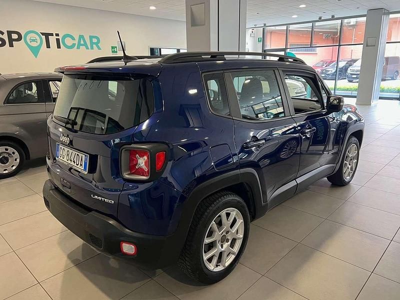 Usata Jeep Renegade Limited 131 CV (96 kW) 2021 Blu scuro metalizzato SUV