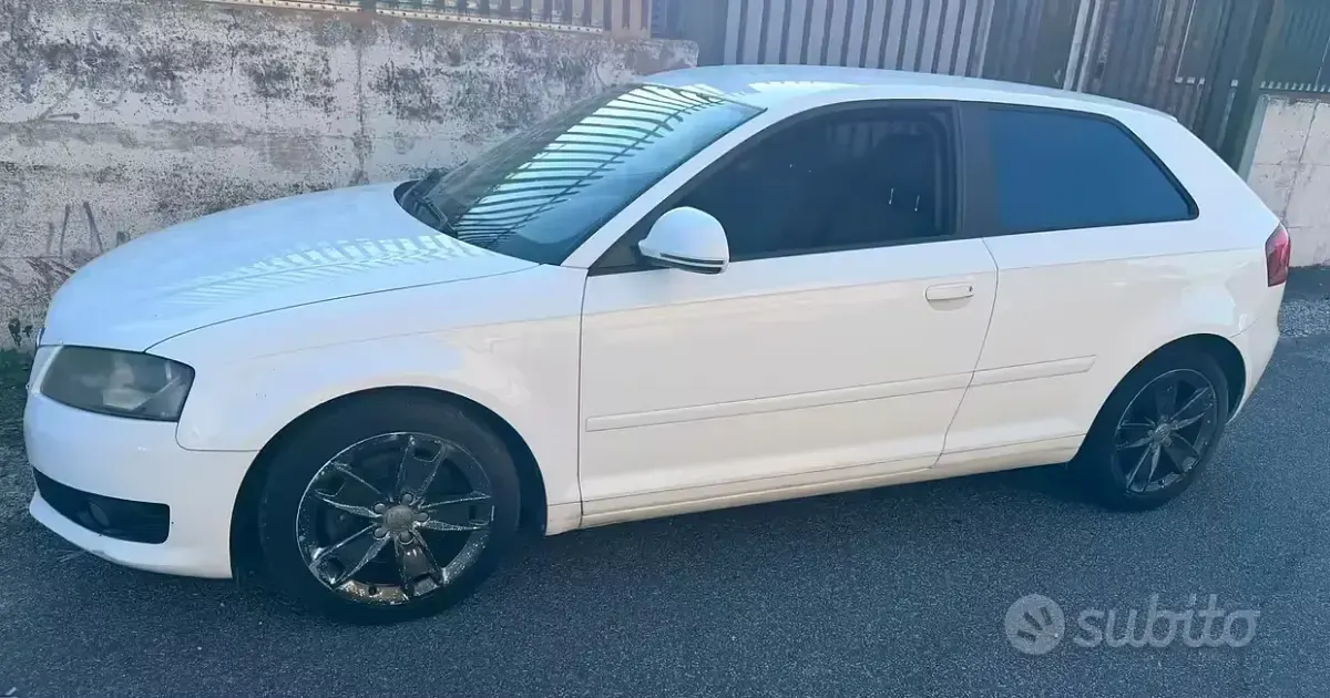 Usata Audi A3 170 CV (125 kW) 2010 Bianco Utilitaria